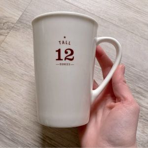 Starbucks Coffee 2010 Tall 12 Ounce Collectible Coffee Mug